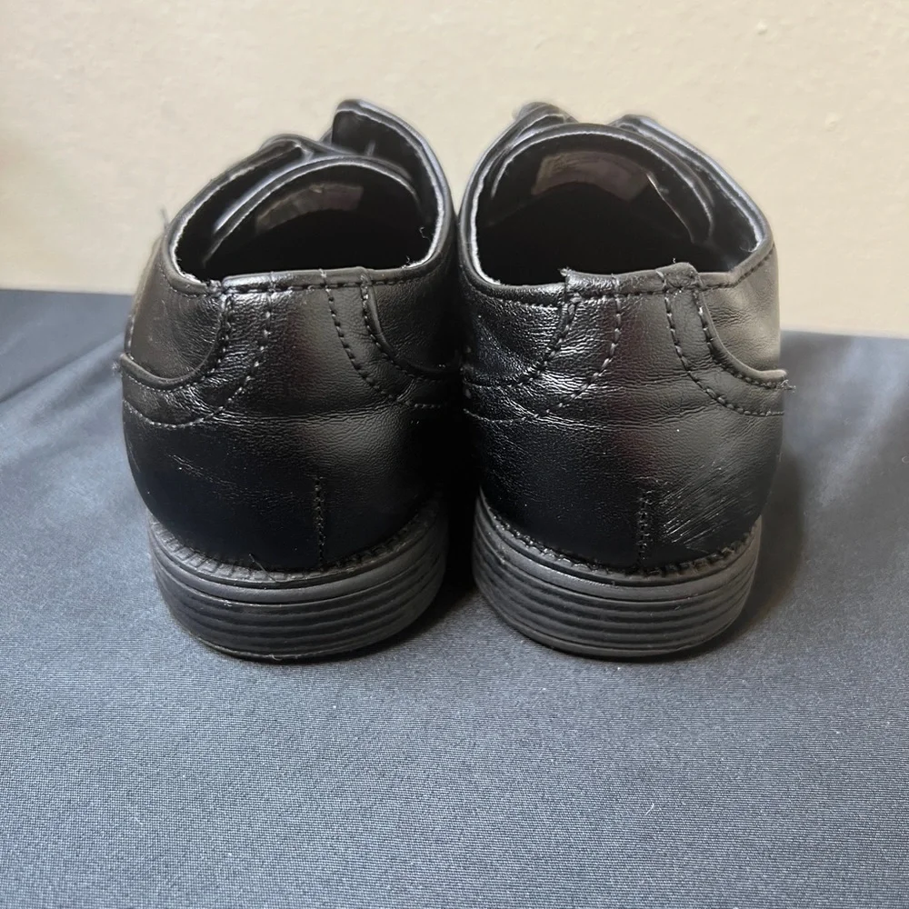 Cat& Jack Black Dress Shoes Toddler Boys 8 Casual Office School